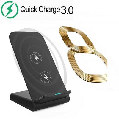 15W Fast Charging Wireless Charger Stand with Adjustable Angle