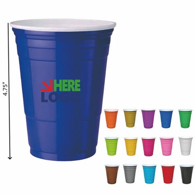 16oz Disposable Plastic Party Cup