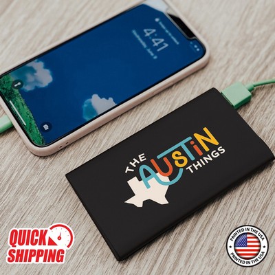 Turquoise 4000mAh Aluminum Power Bank