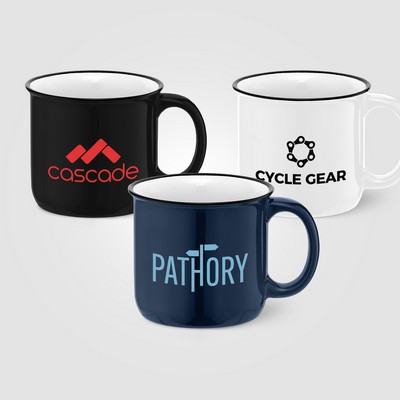 Adventure - 15 oz. Ceramic Campfire Mug - Silkscreen