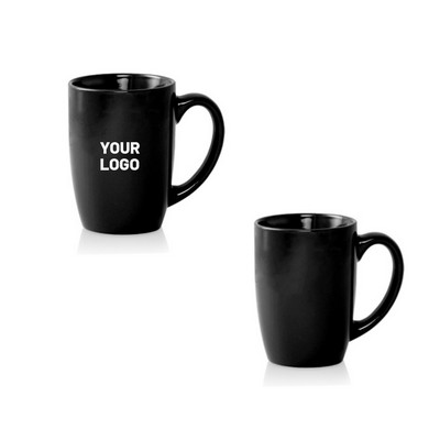 Glossy Mocha Ceramic Mug, 16 Oz.