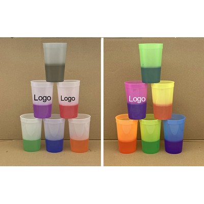 16 OZ Color Changing Stadium Cups